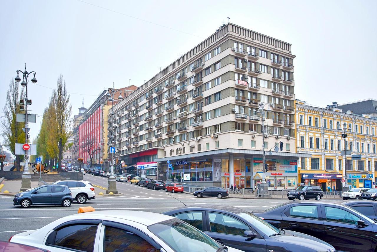 Big Jacuzzi , Sauna , Khreshchatyk Apartments Киев Экстерьер фото